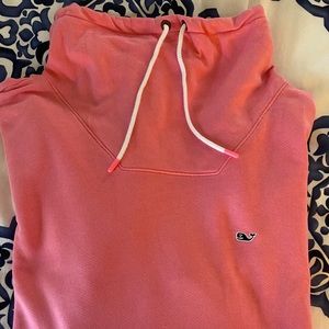 Vineyard Vines Funnel-Neck Shep Shirt - pink